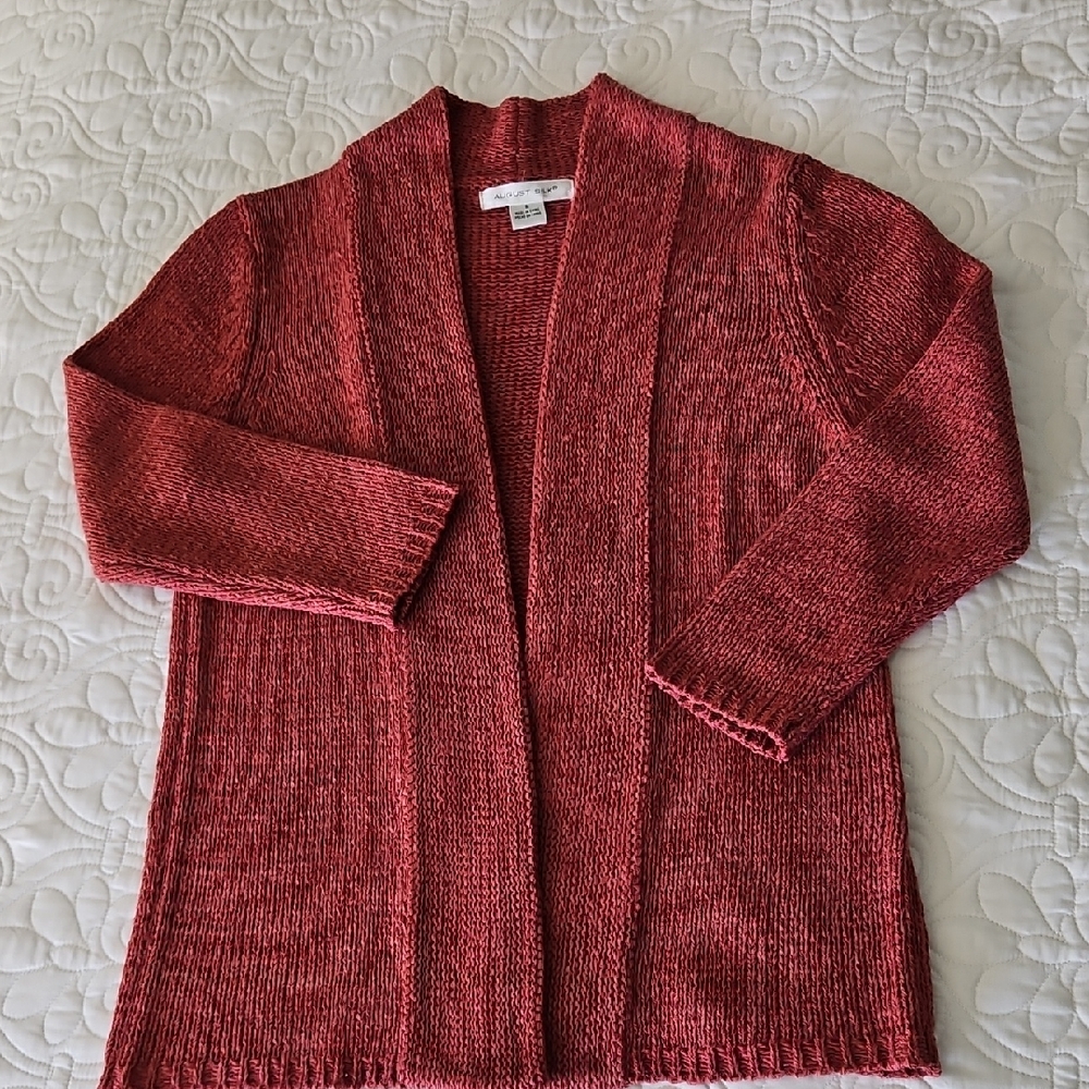 August Silk Sweater
